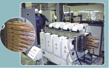 ZCN074-2000梭形線圈直線冷卻熱壓機